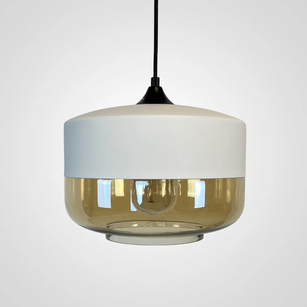 Подвесной светильник NORD D D25 White/Amber - изображение 1
