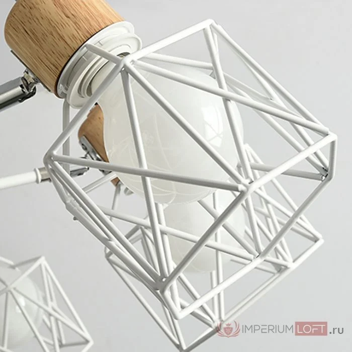 Потолочная люстра CORF B3 Black 8 lamps - миниатюра 9
