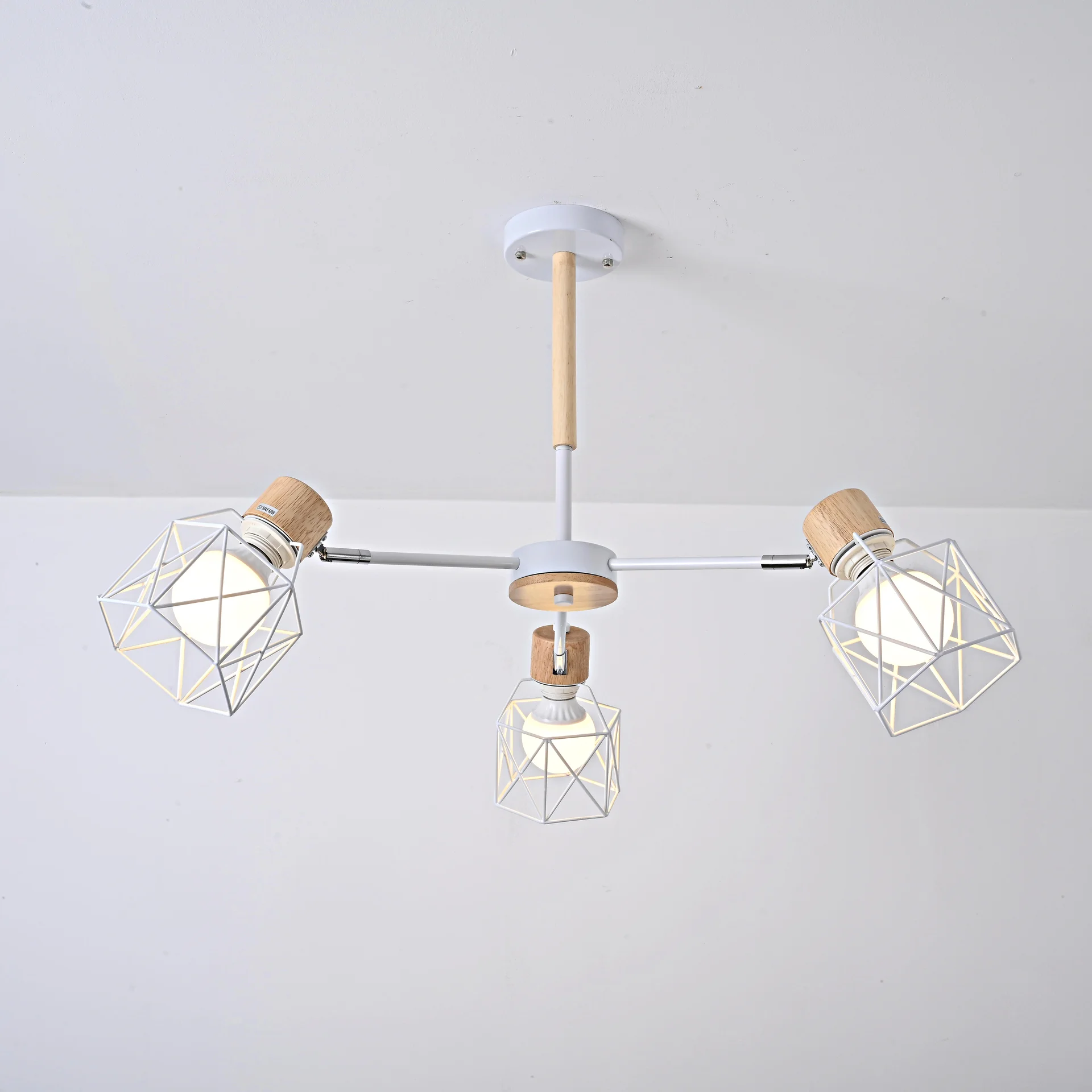 Потолочная люстра CORF B3 White 3 lamps - миниатюра 4