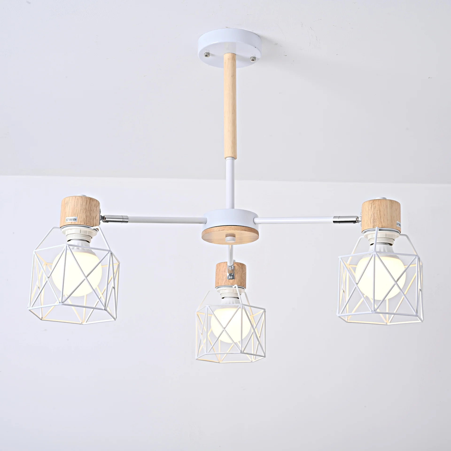 Потолочная люстра CORF B3 White 3 lamps - миниатюра 5