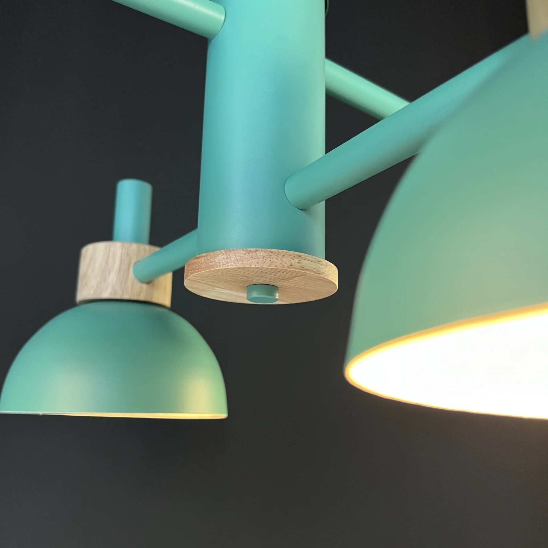Люстра на штанге FANTA A 4 lights Green - миниатюра 7