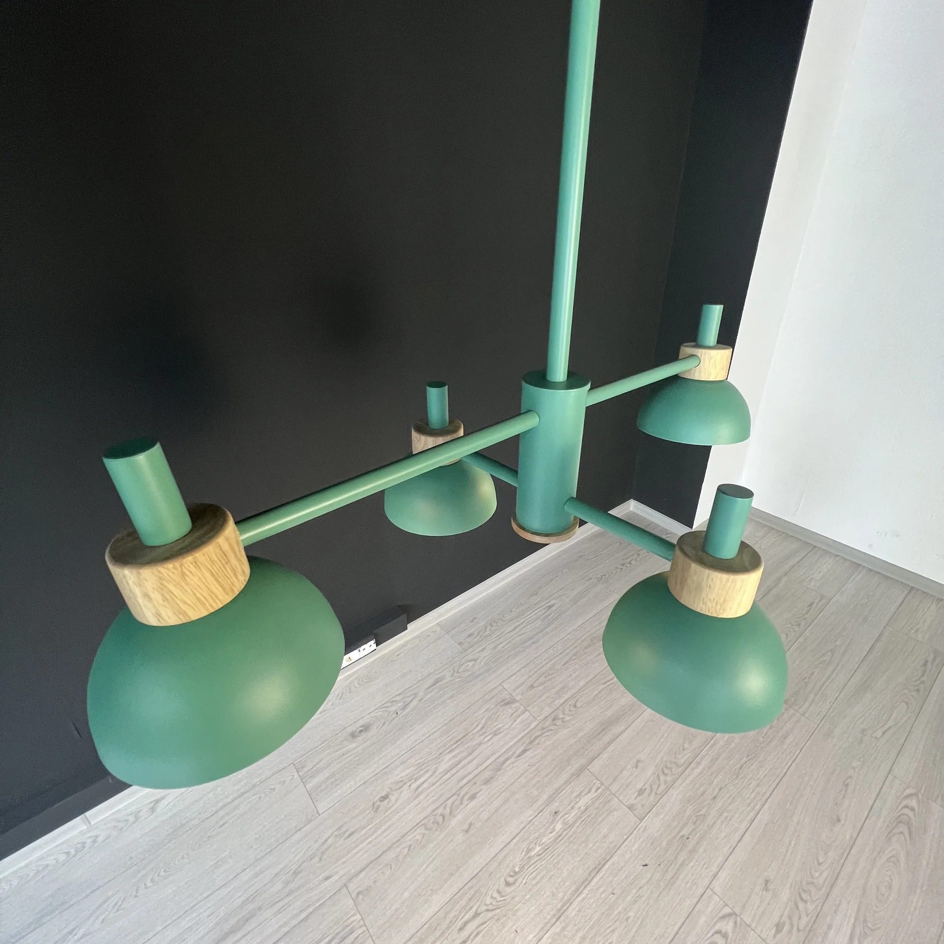 Люстра на штанге FANTA A 4 lights Green - миниатюра 8