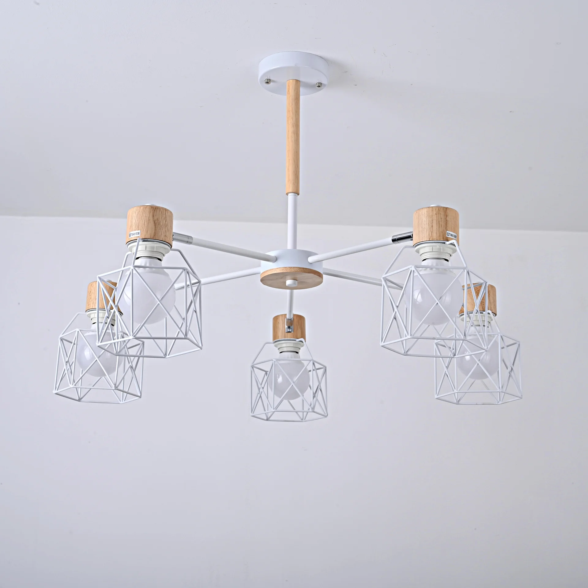 Потолочная люстра CORF B3 White 5 lamps - миниатюра 26