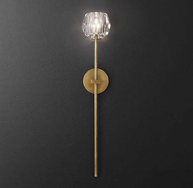 Бра Boule de Cristal Long Sconce Brass - миниатюра 10