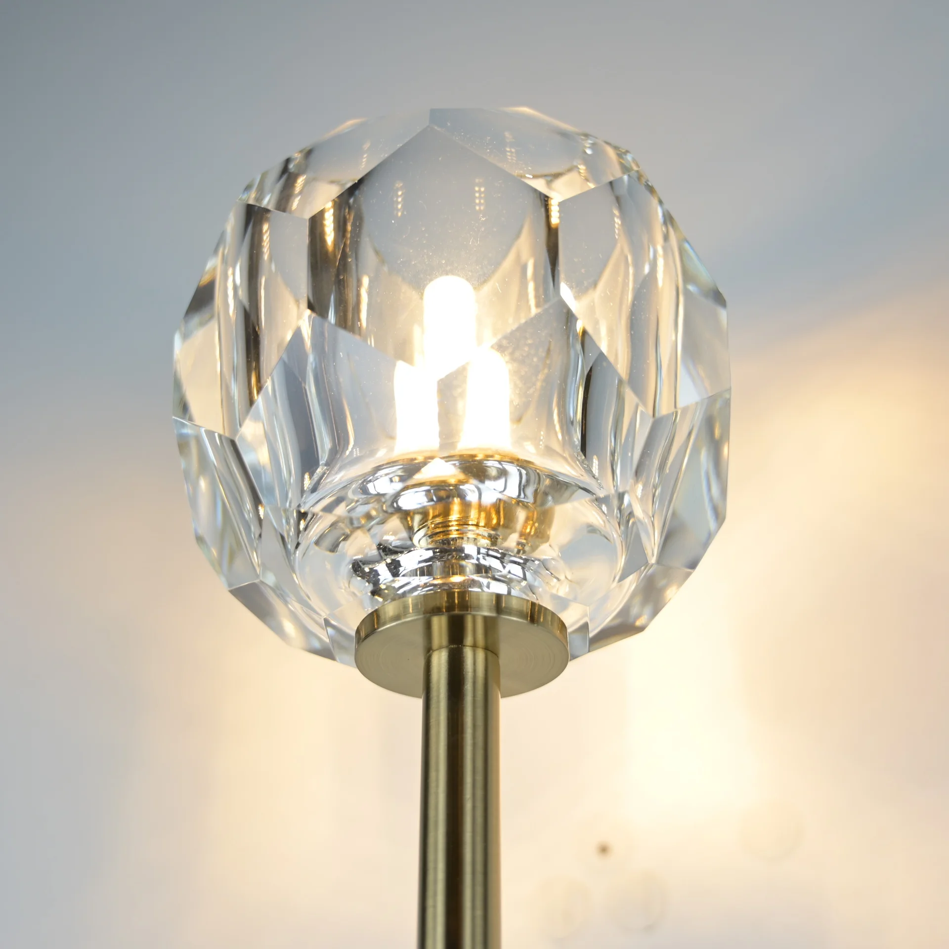 Бра Boule de Cristal Long Sconce Brass - миниатюра 2