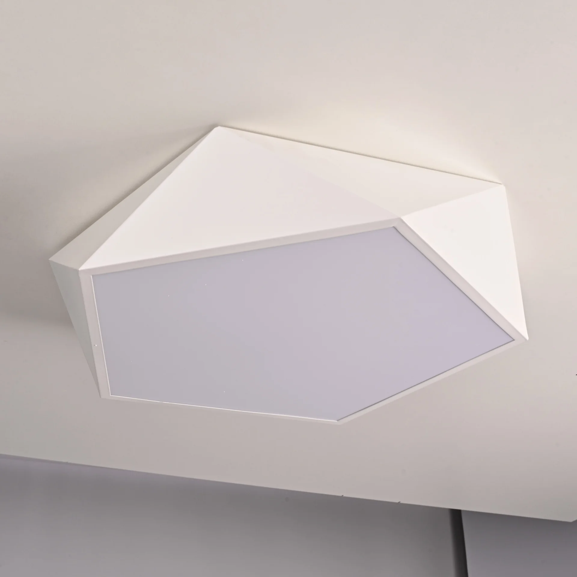 Потолочный светодиодный светильник GEOMETRIC White D40 - миниатюра 6