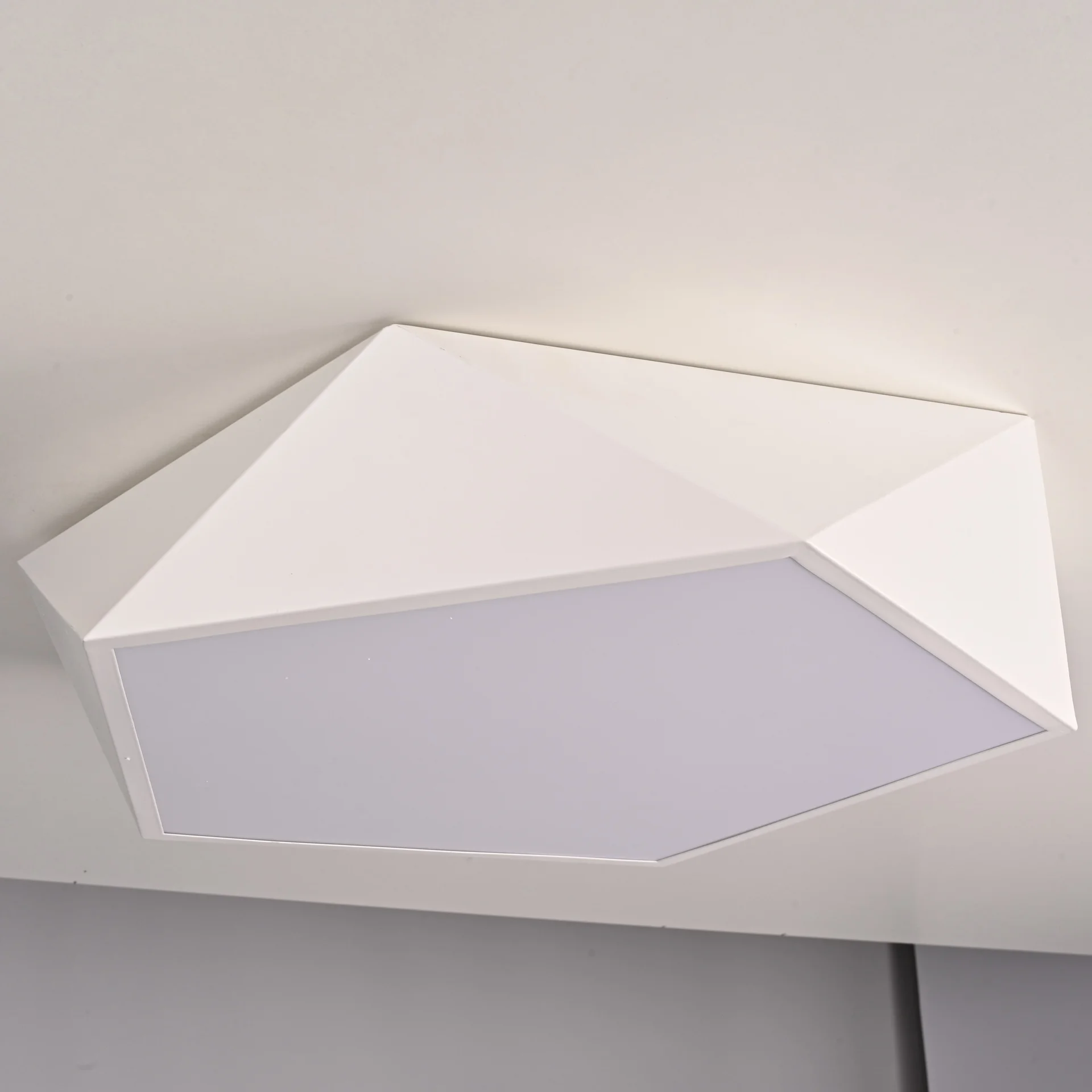 Потолочный светодиодный светильник GEOMETRIC White D40 - миниатюра 7