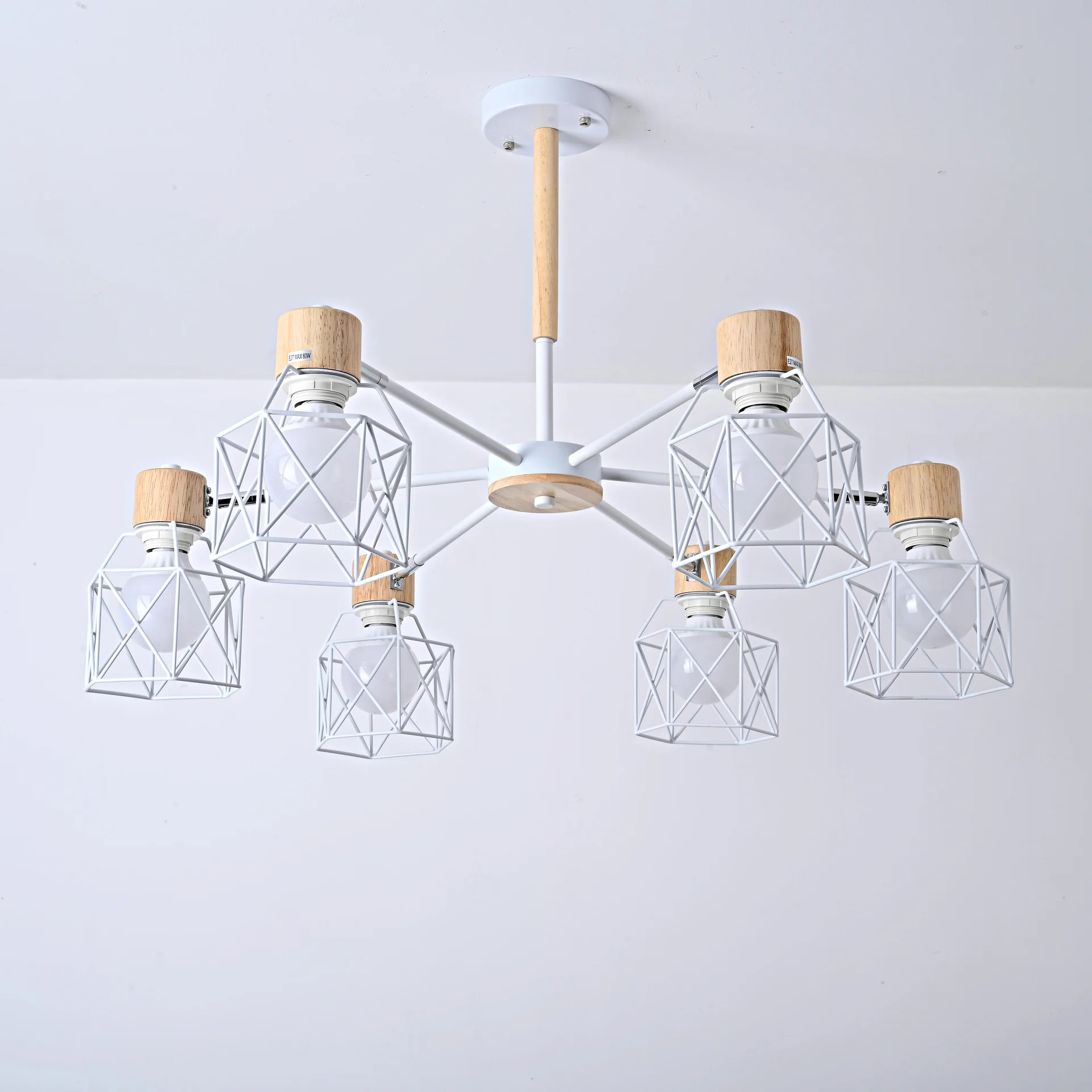 Потолочная люстра CORF B3 White 6 lamps - миниатюра 28