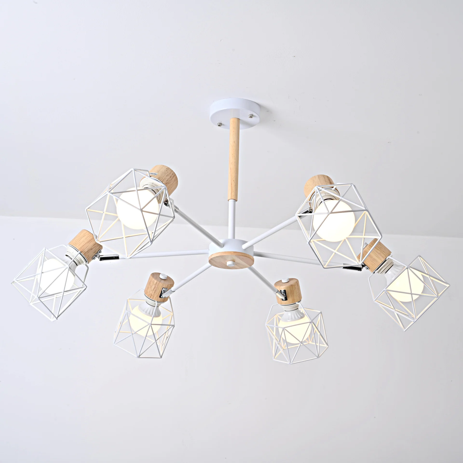 Потолочная люстра CORF B3 White 6 lamps - миниатюра 8