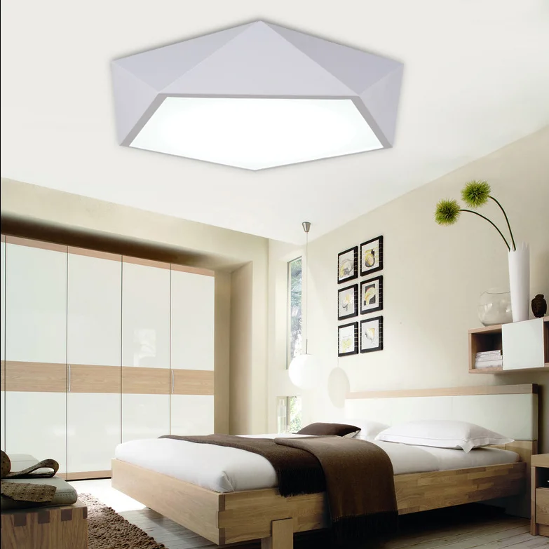 Потолочный светодиодный светильник GEOMETRIC White D60 - миниатюра 4