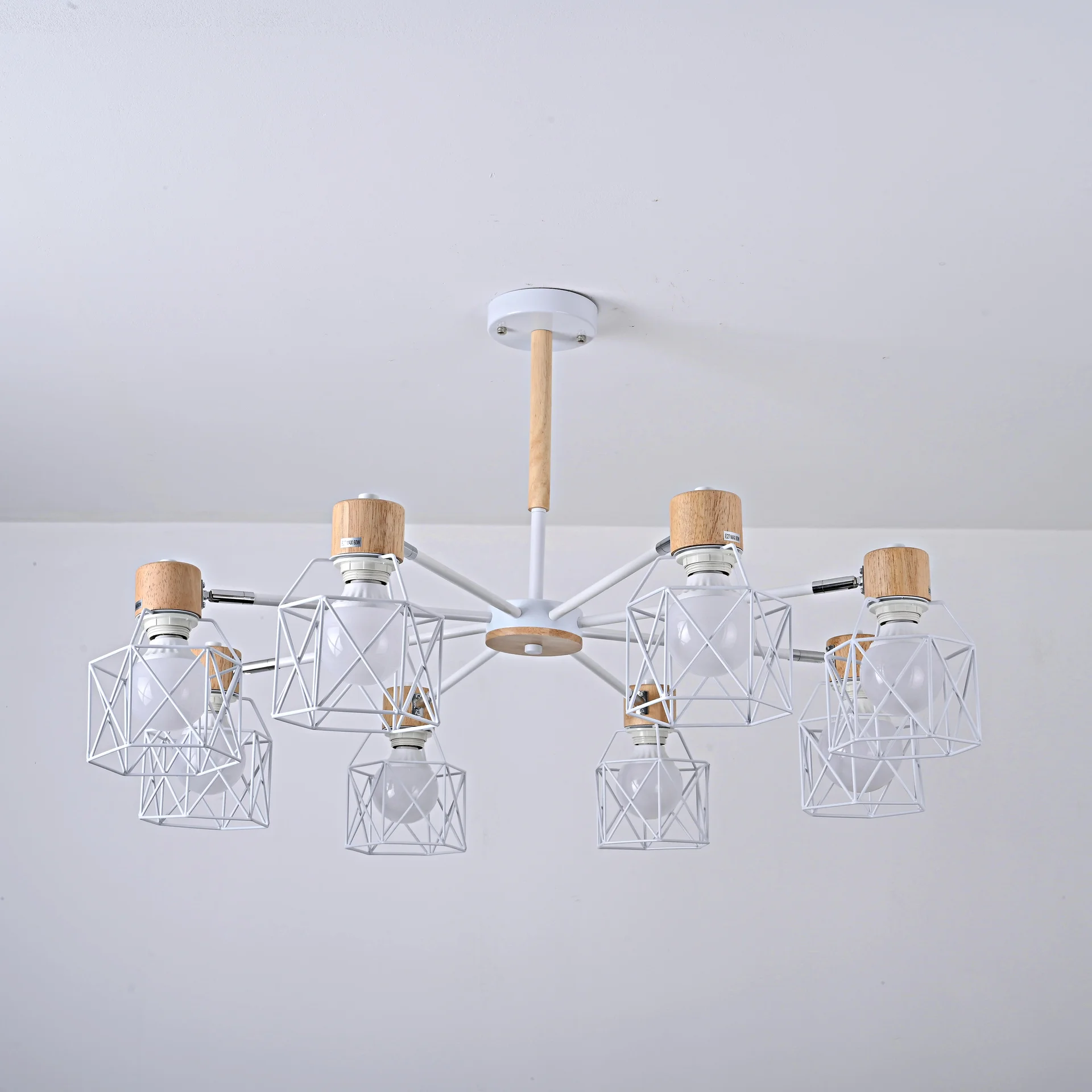 Потолочная люстра CORF B3 White 8 lamps - миниатюра 15
