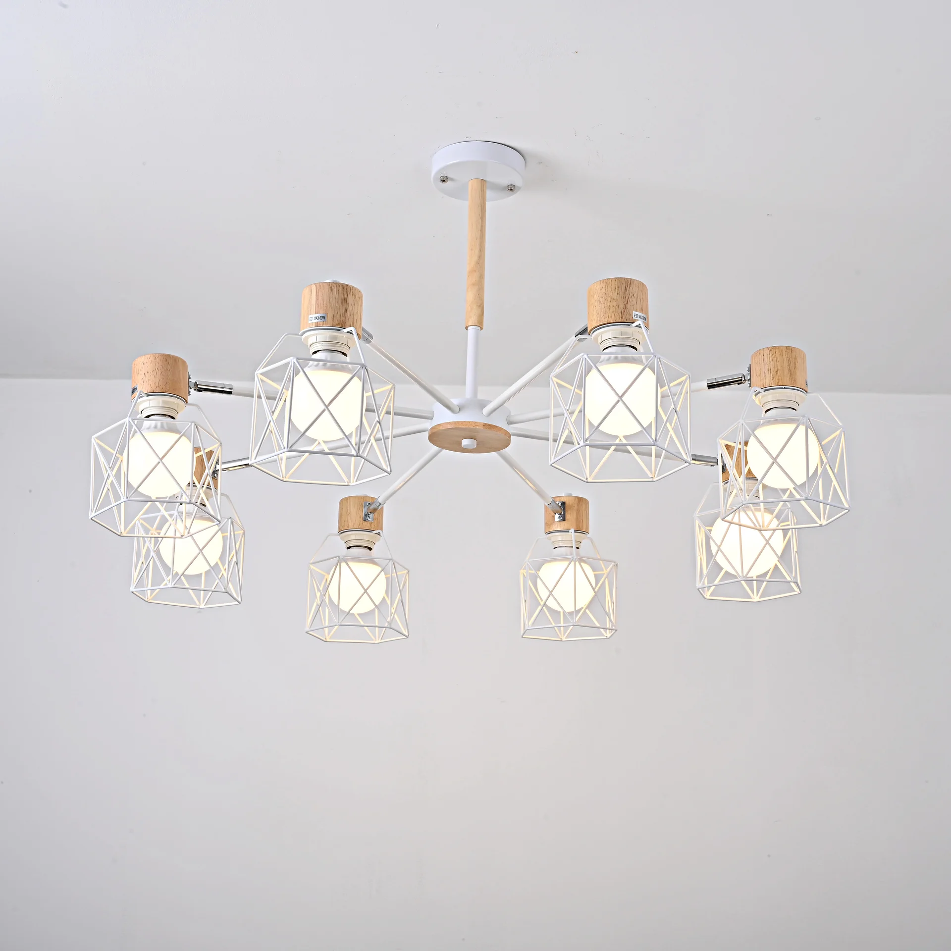 Потолочная люстра CORF B3 White 8 lamps - миниатюра 3