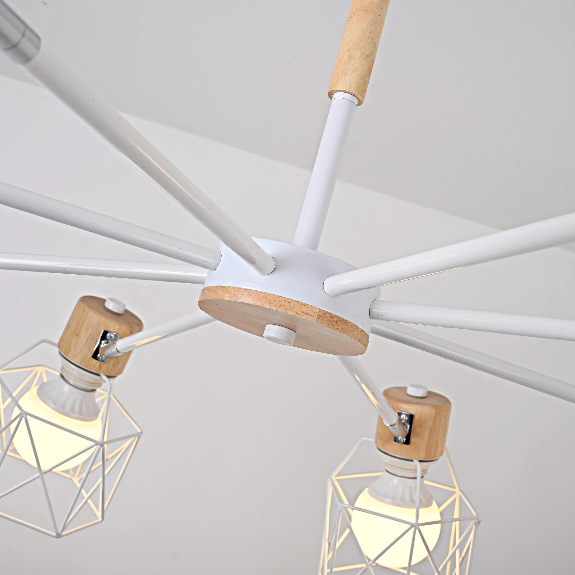 Потолочная люстра CORF B3 White 8 lamps - миниатюра 7