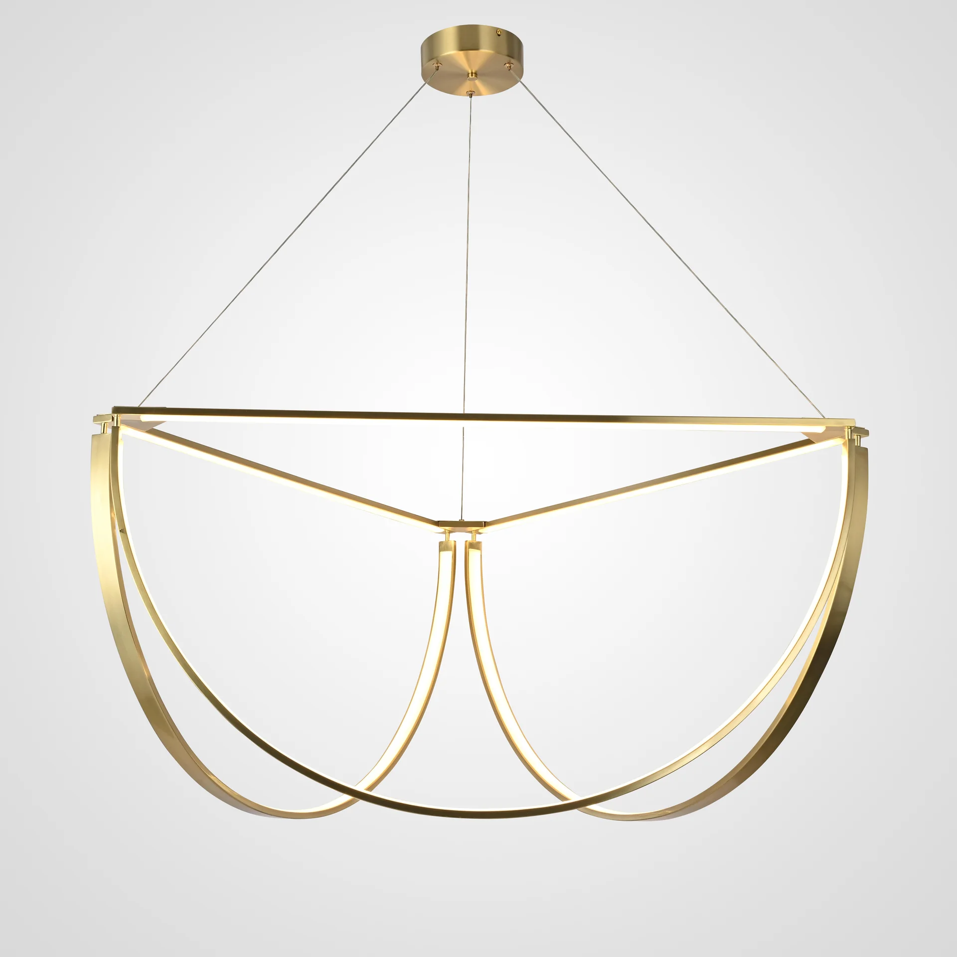 Подвесной светильник SOLANA LIGHT 3 Gold - изображение 1