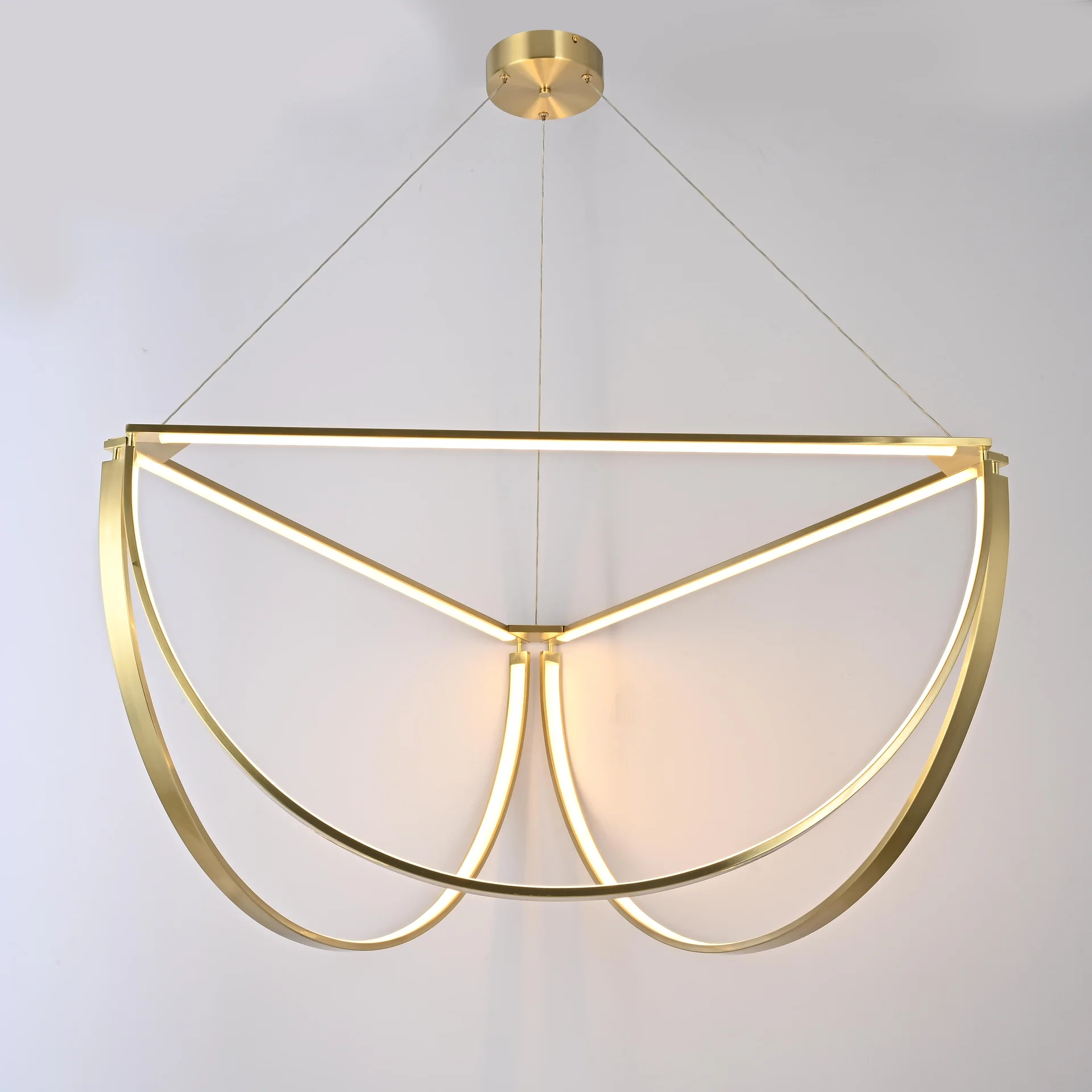 Подвесной светильник SOLANA LIGHT 3 Gold - миниатюра 2