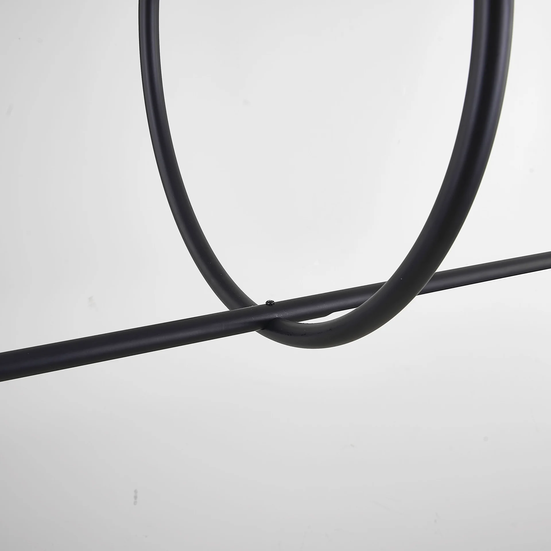Подвесной светильник SUSPENSION CERCLE ET TRAIT – GRAPHITE SATINE L120 - миниатюра 19