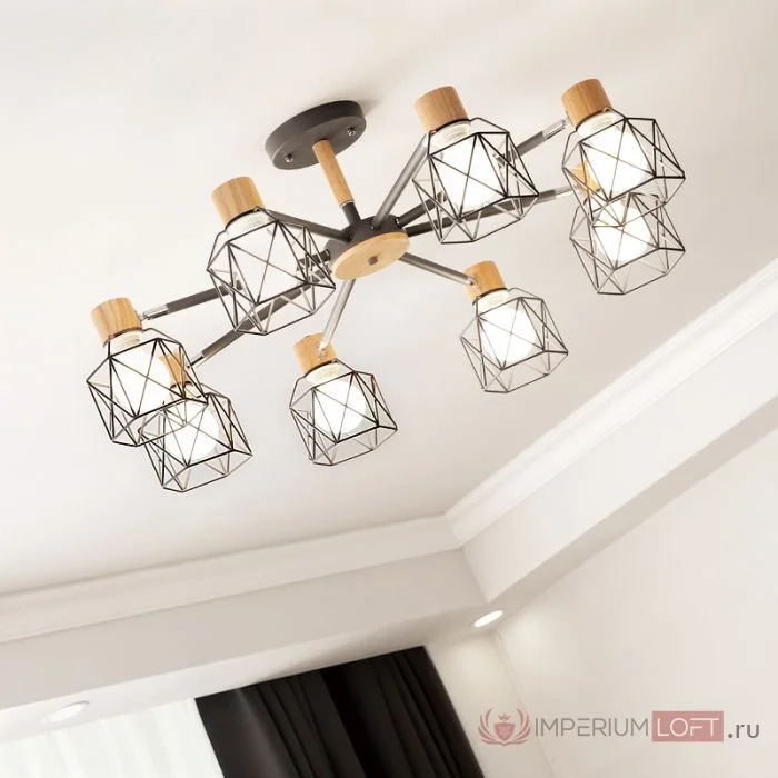 Потолочная люстра CORF B3 Yellow 3 lamps - миниатюра 22