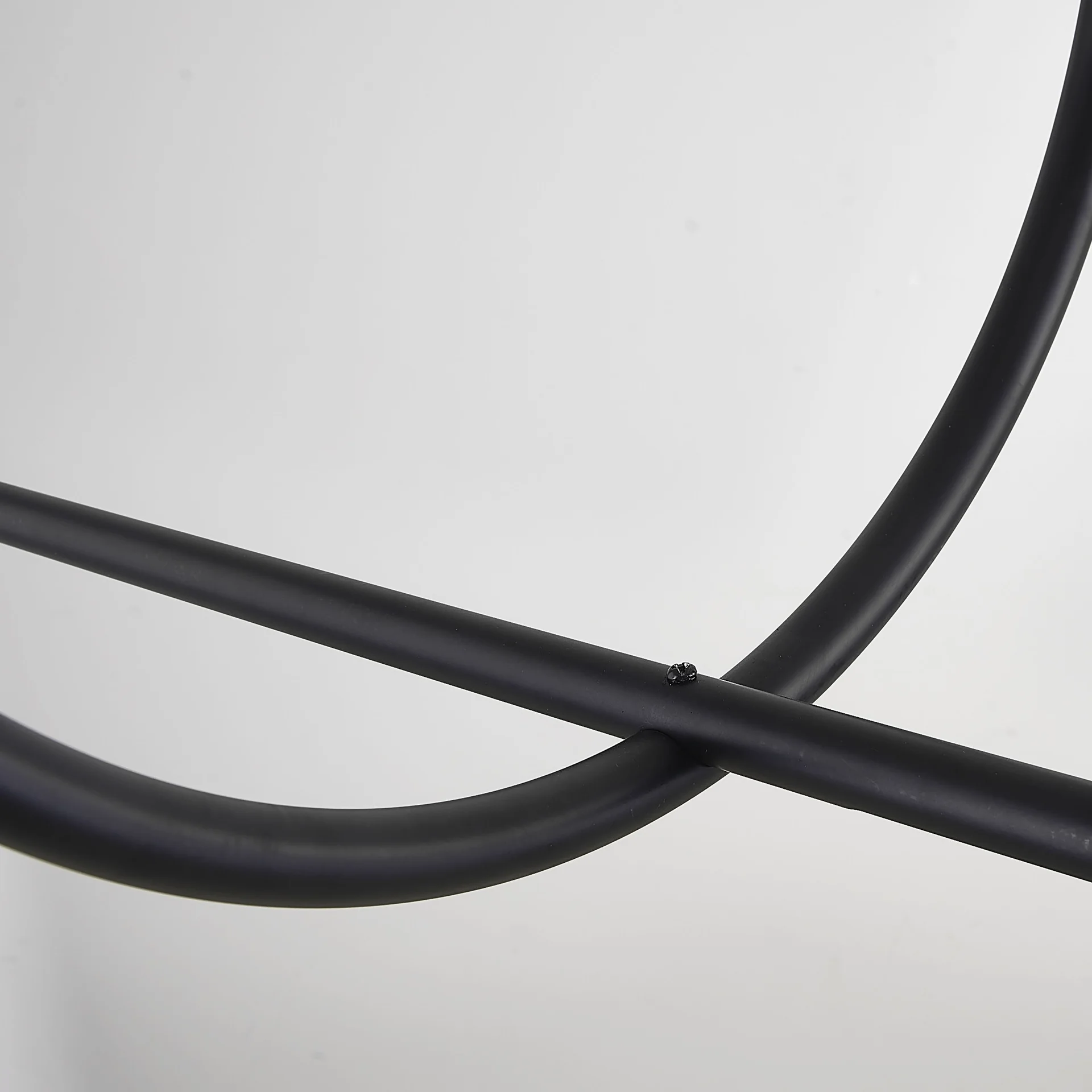 Подвесной светильник SUSPENSION CERCLE ET TRAIT – GRAPHITE SATINE L170 - миниатюра 14