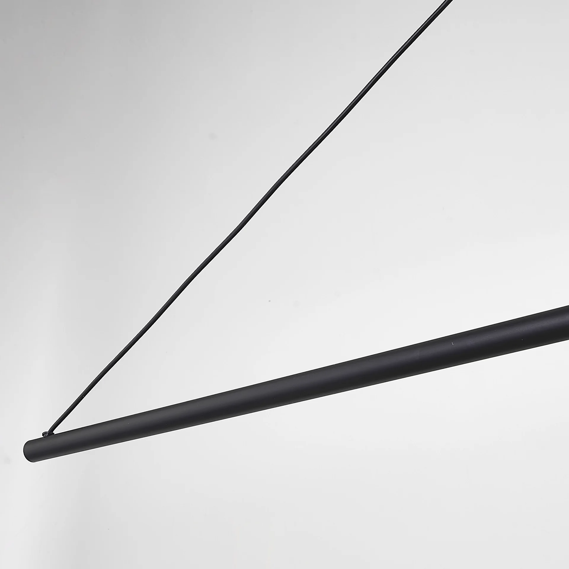 Подвесной светильник SUSPENSION CERCLE ET TRAIT – GRAPHITE SATINE L170 - миниатюра 16