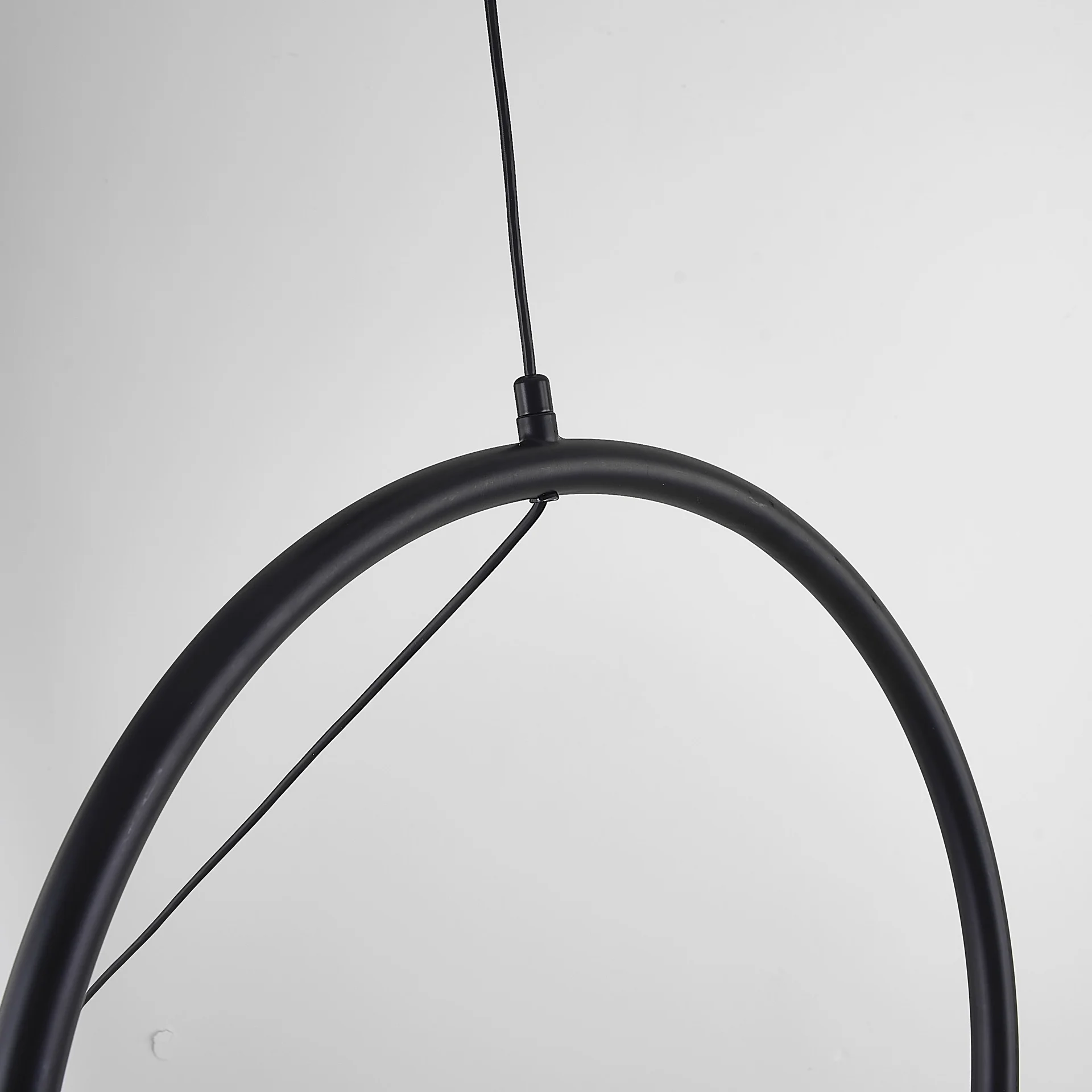 Подвесной светильник SUSPENSION CERCLE ET TRAIT – GRAPHITE SATINE L170 - миниатюра 25