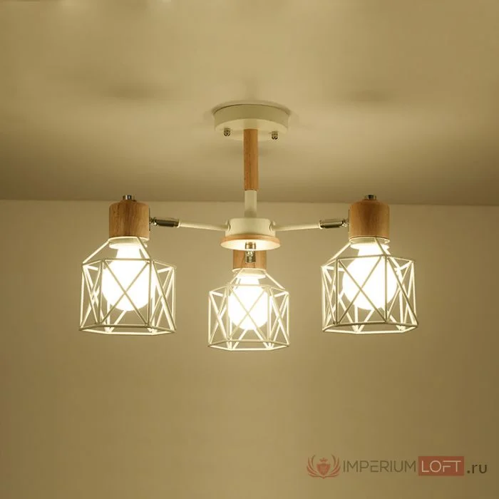 Потолочная люстра CORF B3 Yellow 5 lamps - миниатюра 12