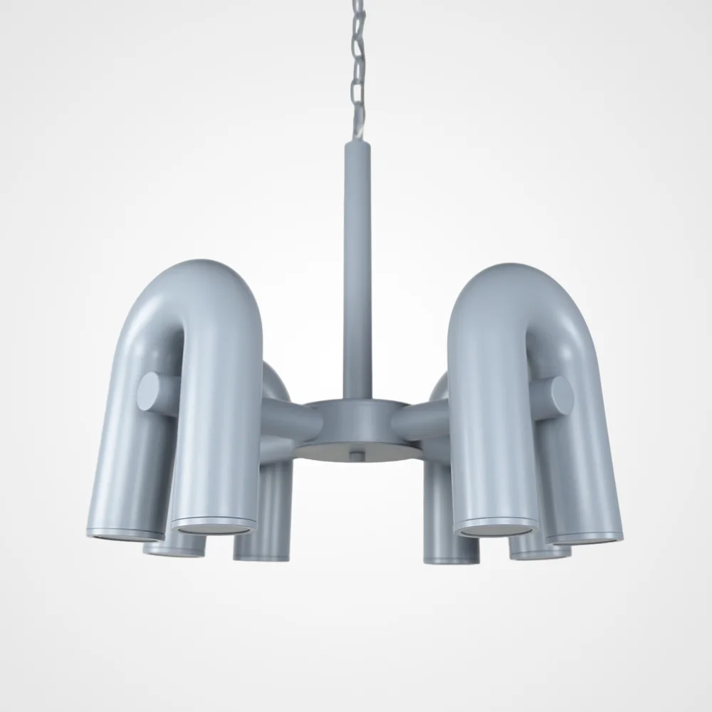 Подвесная люстра FANNY 8 Grey - изображение 1
