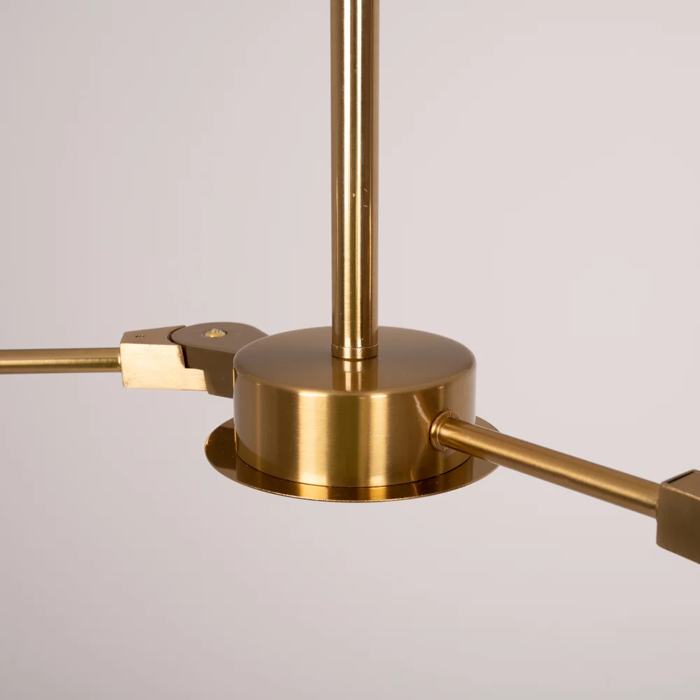 Люстра на штанге LATE D55 Gold - миниатюра 7