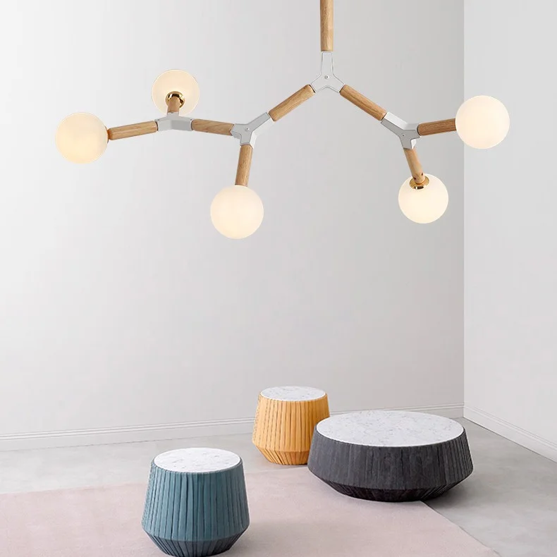 Люстра на штанге FORMULA 8 lamps - миниатюра 6
