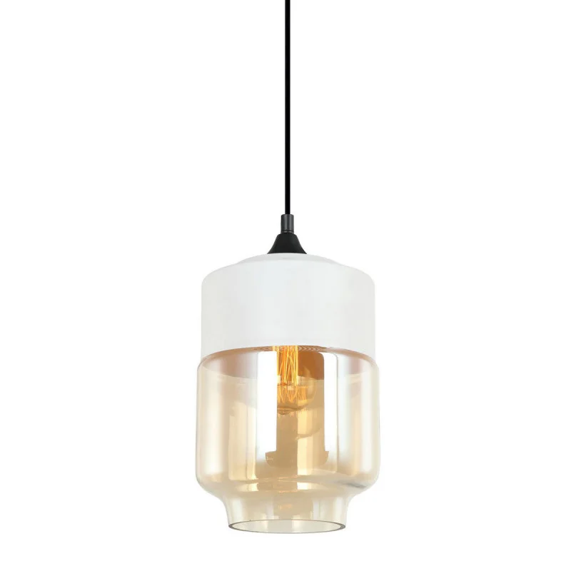 Подвесной светильник NORD A D18 White/Amber - изображение 1