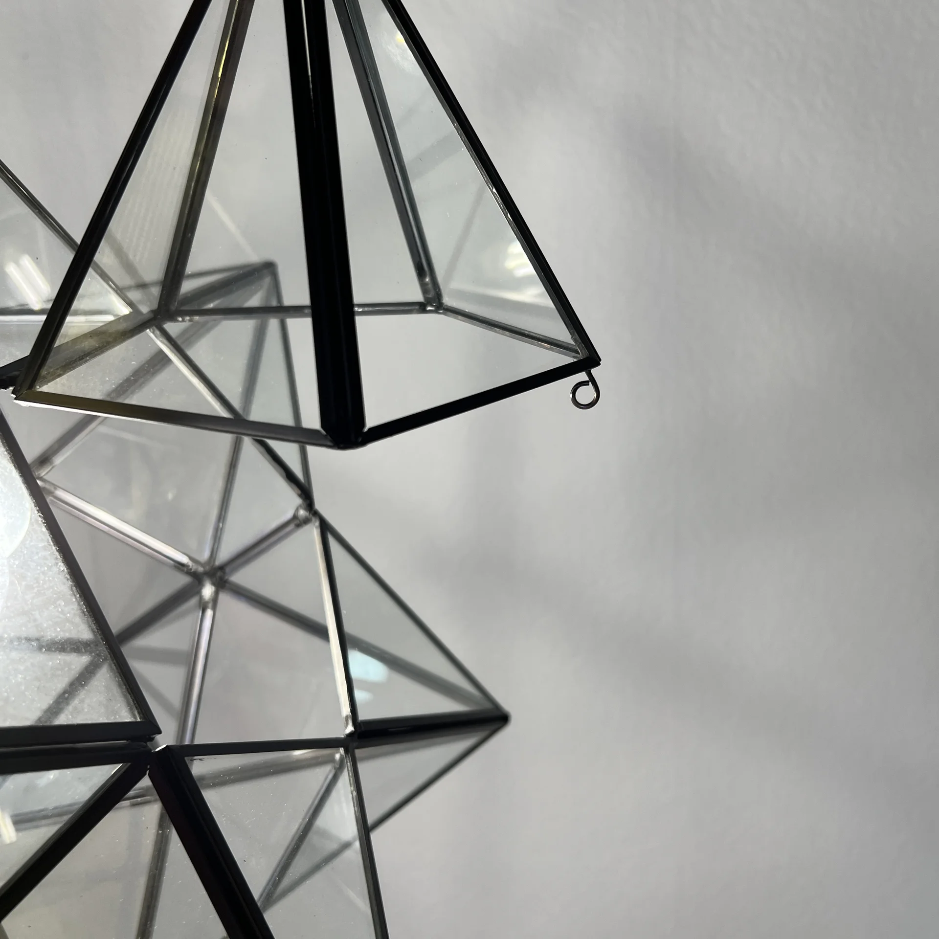 Люстра Black Star Clear Glass 40 см - миниатюра 3