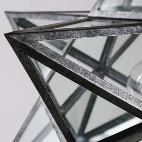 Люстра Black Star Clear Glass 40 см - миниатюра 9