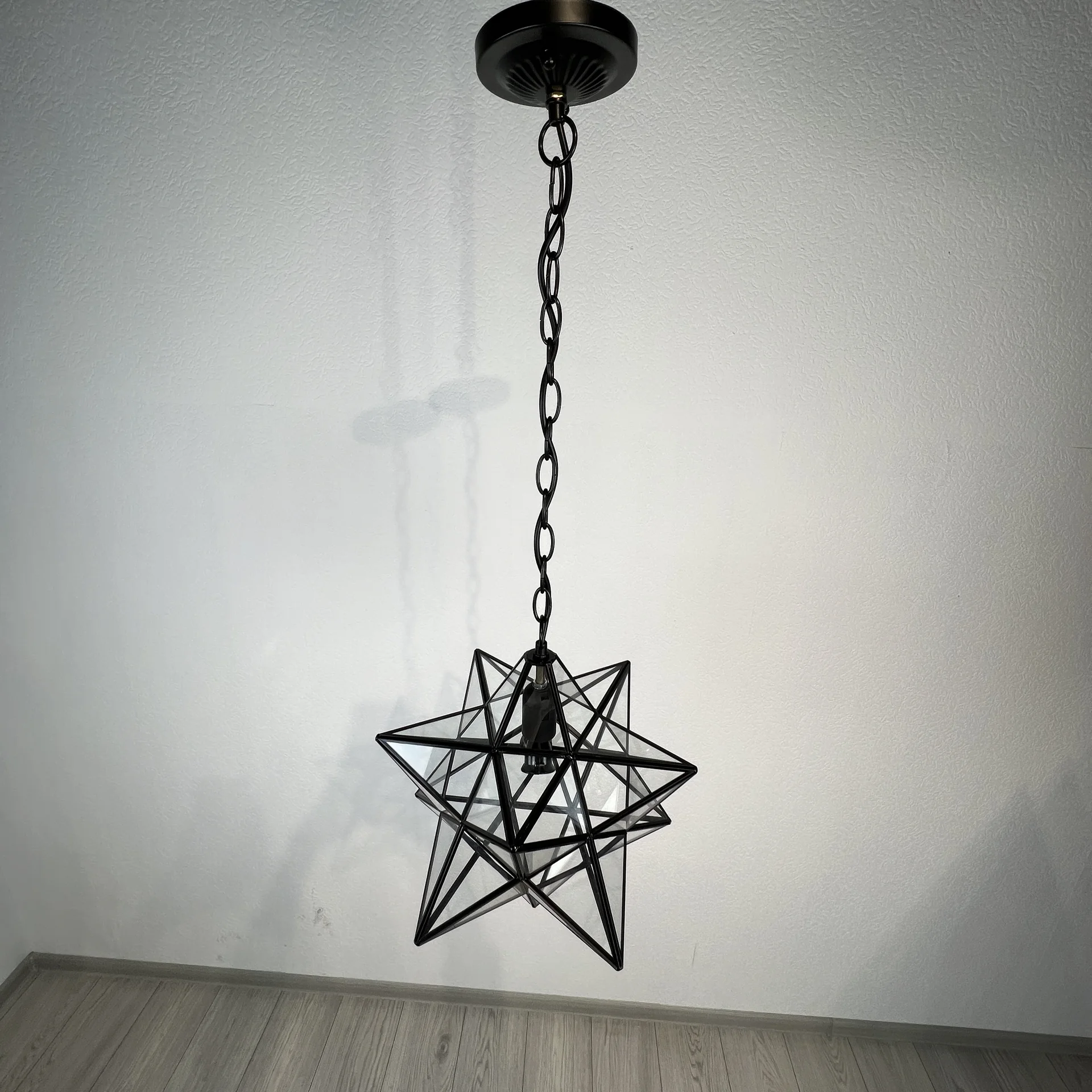 Люстра Black Star Clear Glass 35 см - миниатюра 13