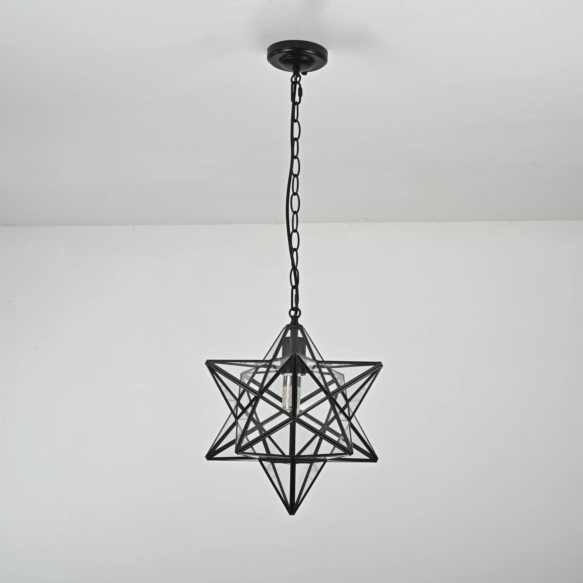 Люстра Black Star Clear Glass 35 см - миниатюра 16