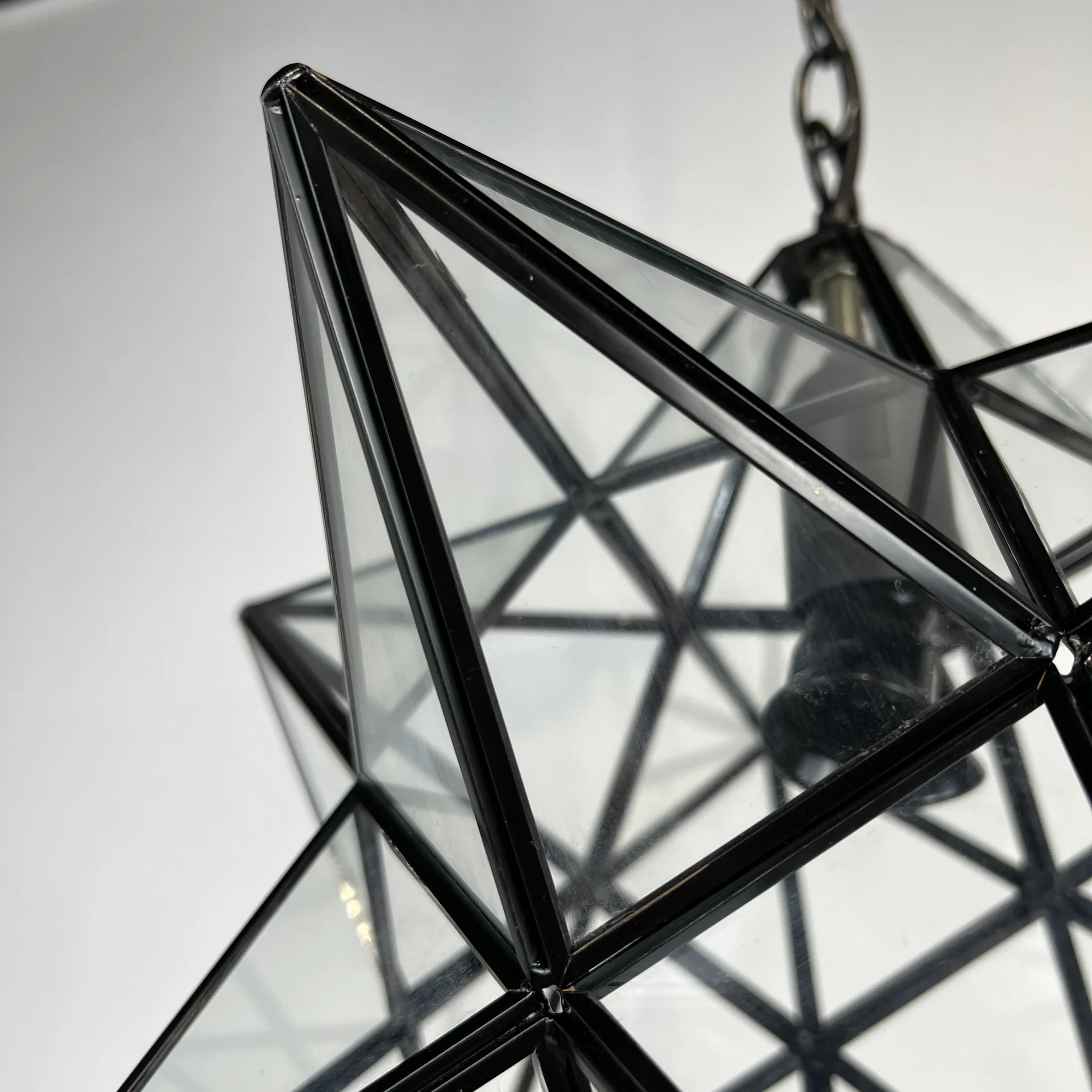 Люстра Black Star Clear Glass 35 см - миниатюра 2