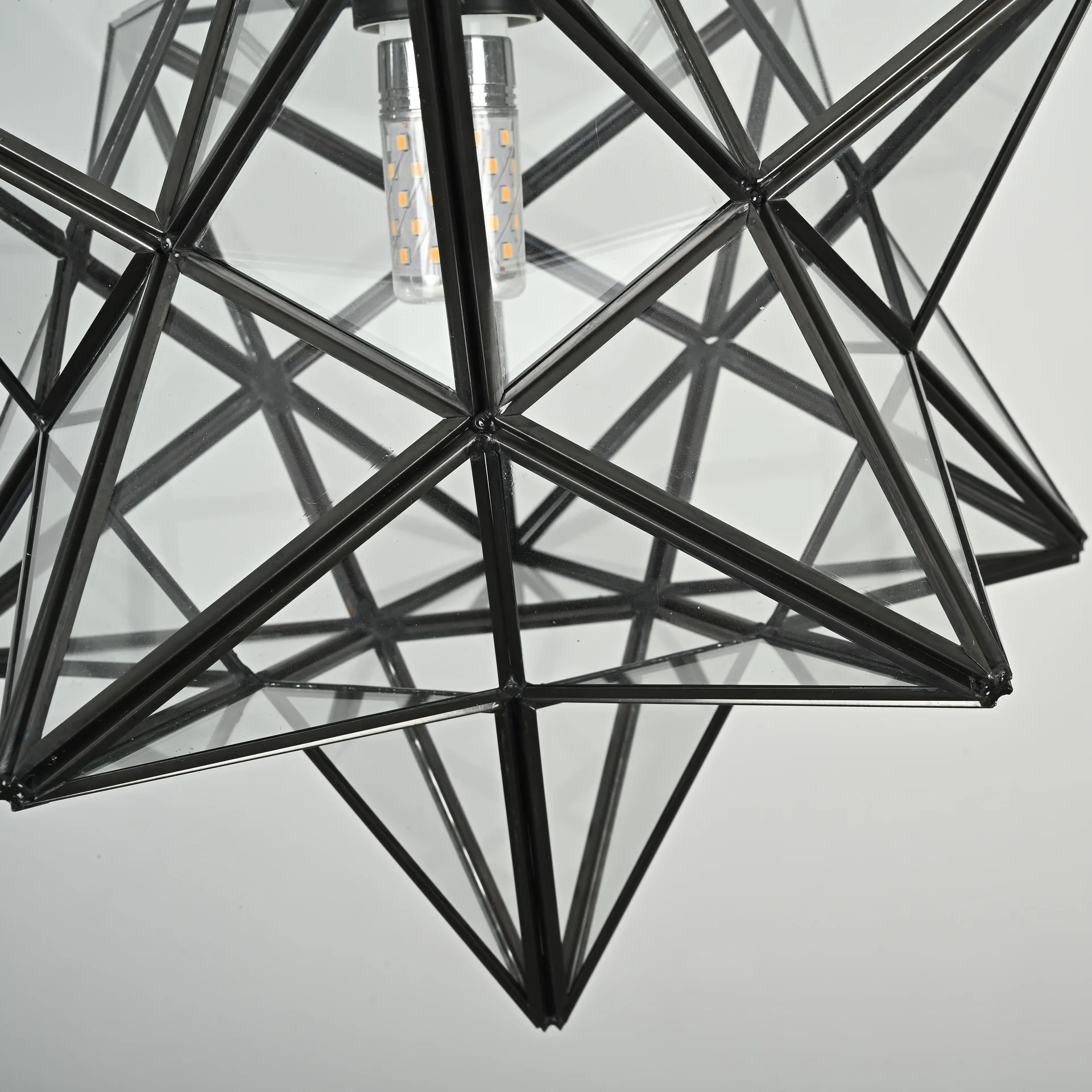 Люстра Black Star Clear Glass 35 см - миниатюра 21