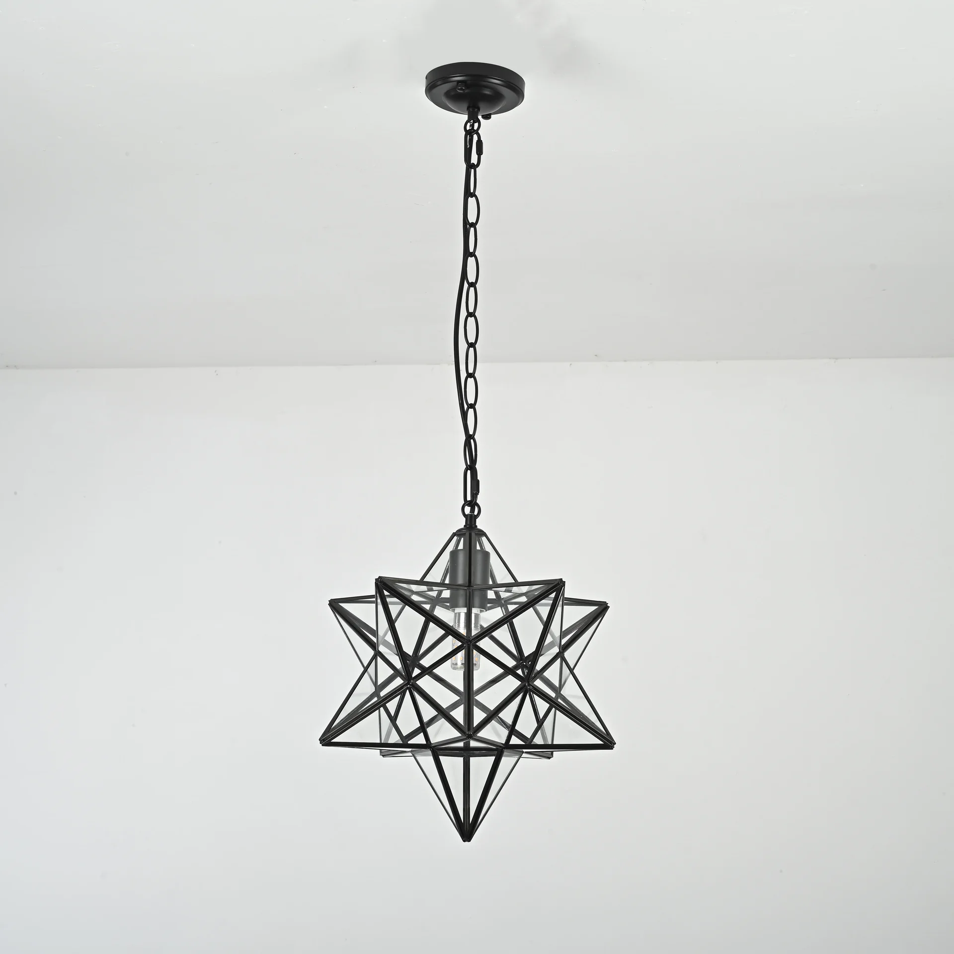 Люстра Black Star Clear Glass 35 см - миниатюра 22