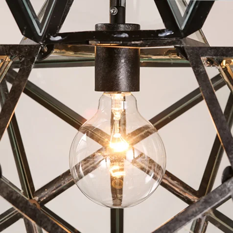 Люстра Black Star Clear Glass 35 см - миниатюра 30