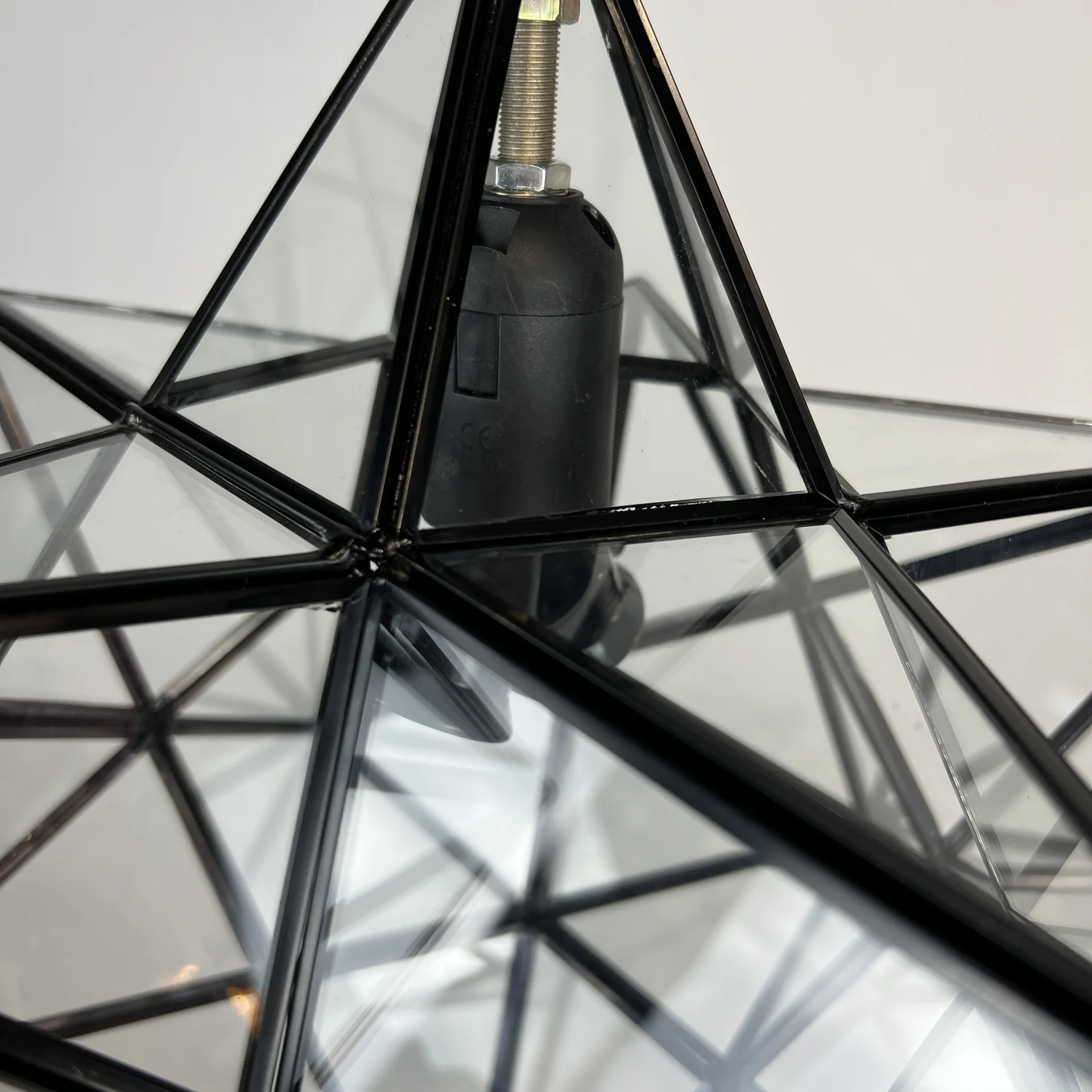 Люстра Black Star Clear Glass 35 см - миниатюра 7