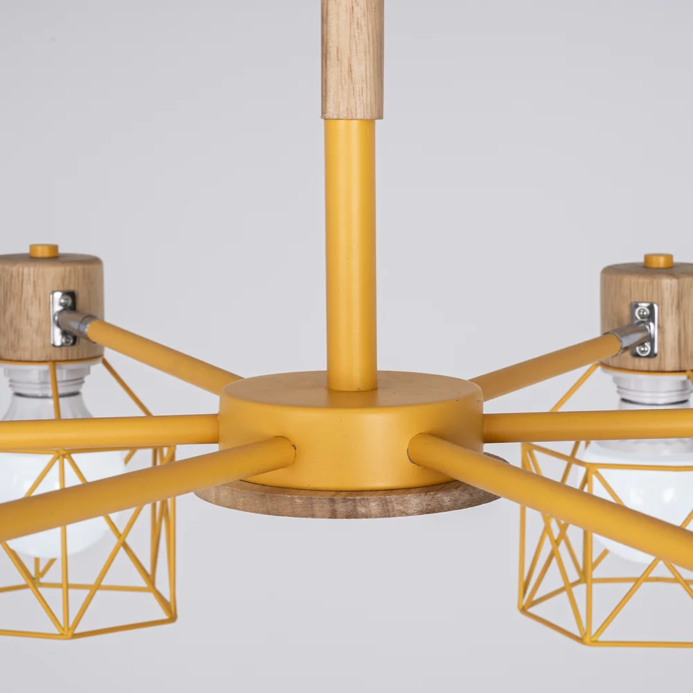 Потолочная люстра CORF B3 Yellow 6 lamps - миниатюра 21