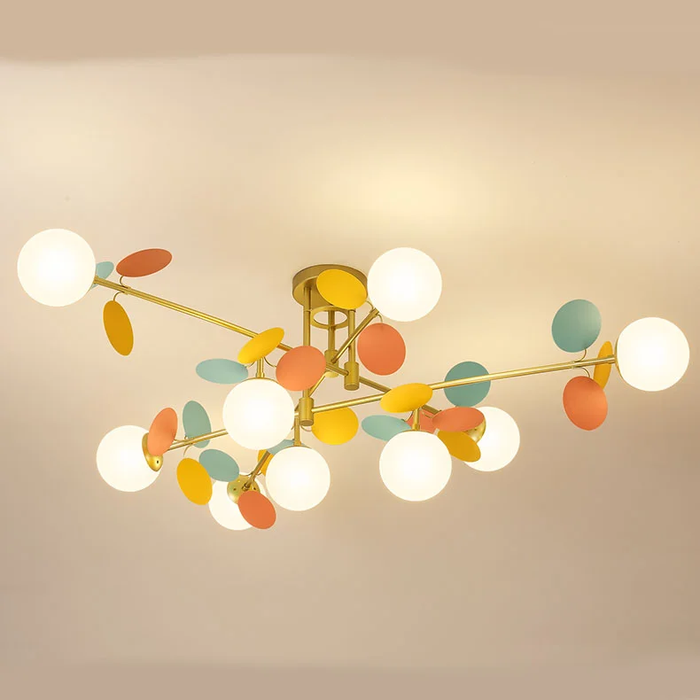 Потолочная люстра Light of MATISSE B D80 Gold White - миниатюра 4