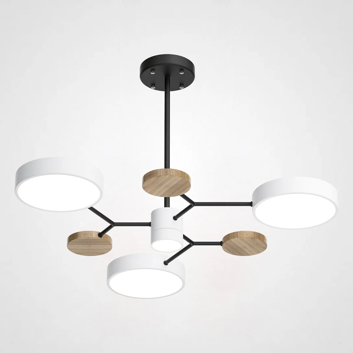 Люстра на штанге MEADE 4 lamps White - изображение 1