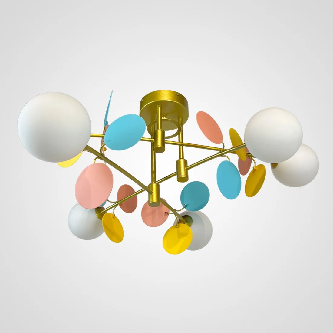 Потолочная люстра Light of MATISSE B D80 Gold Multicolor - изображение 1