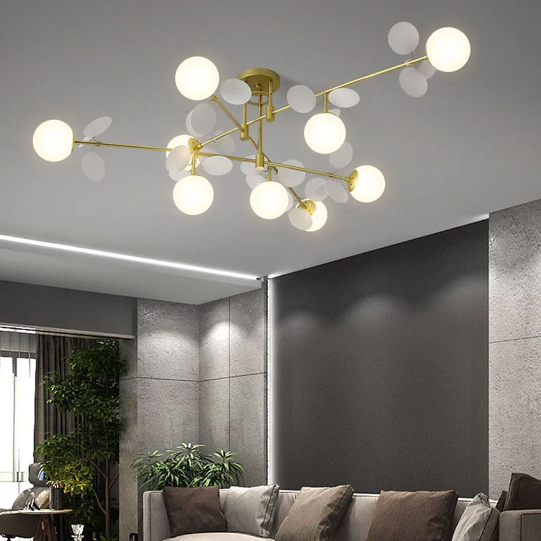 Потолочная люстра Light of MATISSE B D80 Gold Multicolor - миниатюра 3