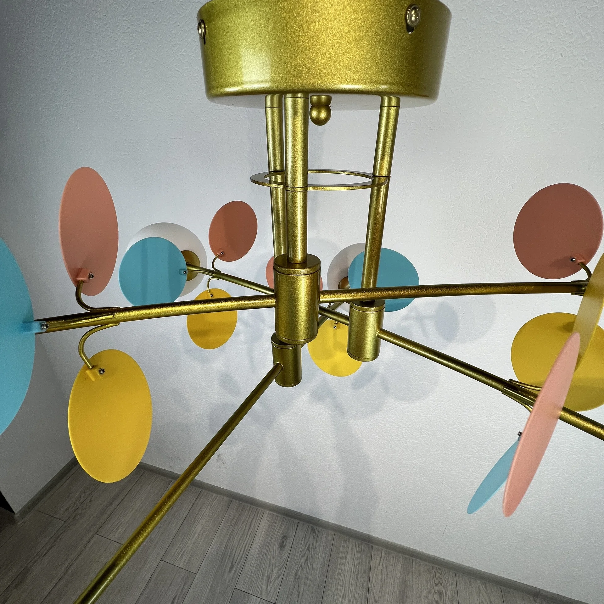 Потолочная люстра Light of MATISSE B D80 Gold Multicolor - миниатюра 8