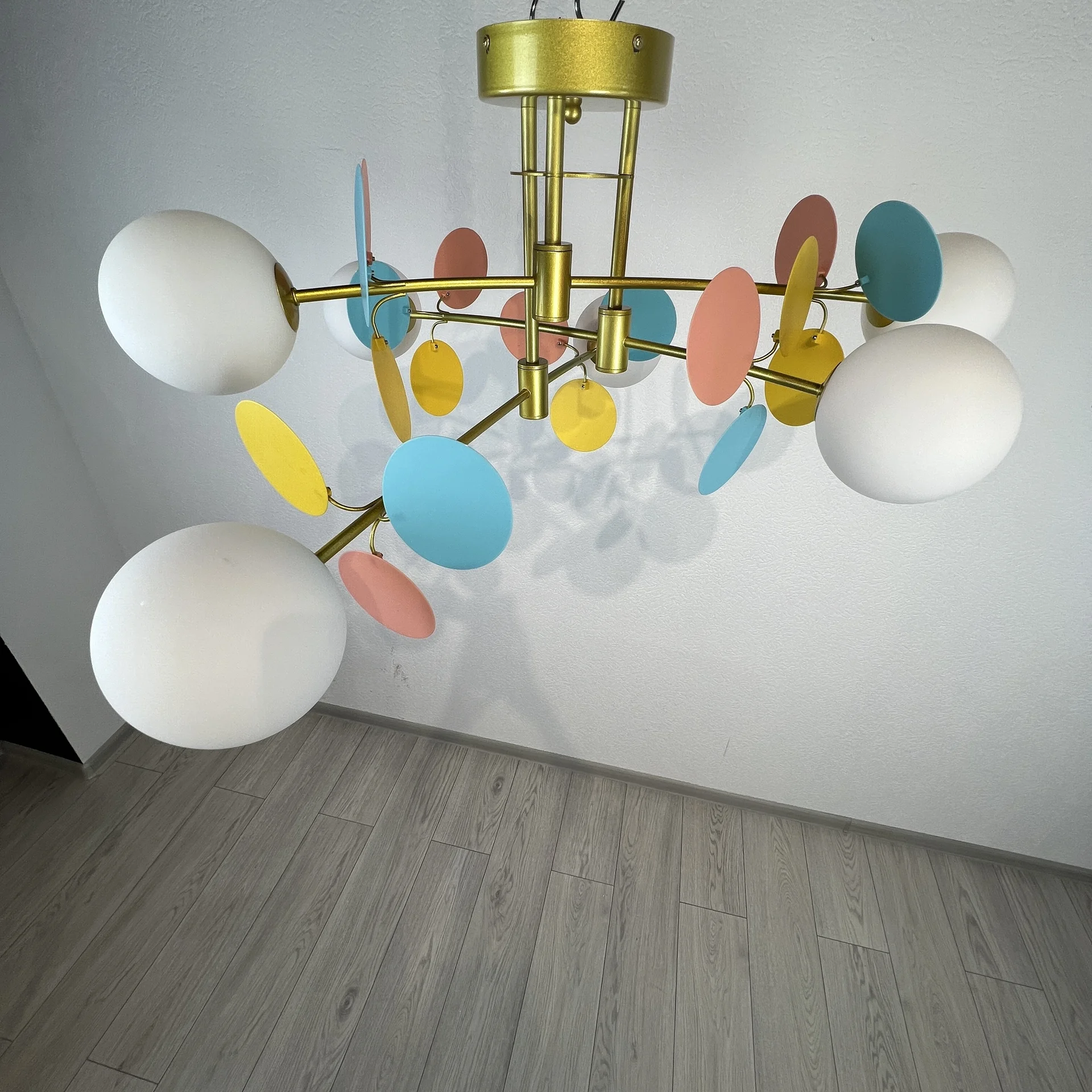 Потолочная люстра Light of MATISSE B D80 Gold Multicolor - миниатюра 9