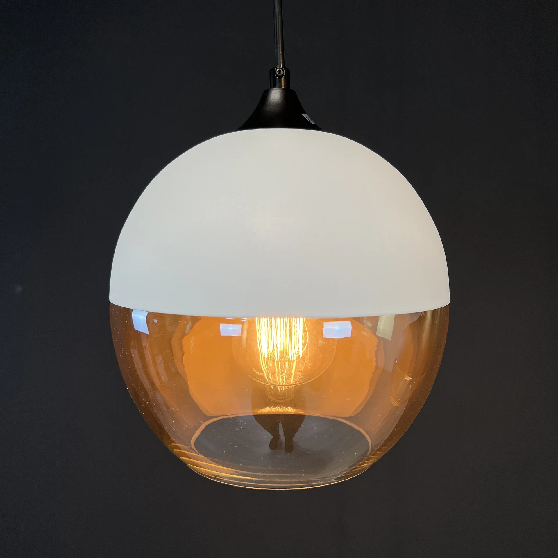 Подвесной светильник NORD C D20 White/Amber - миниатюра 2