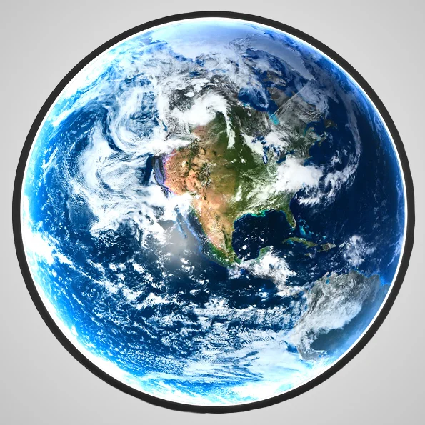 Настенный светильник COSMOS EARTH D30 - миниатюра 3
