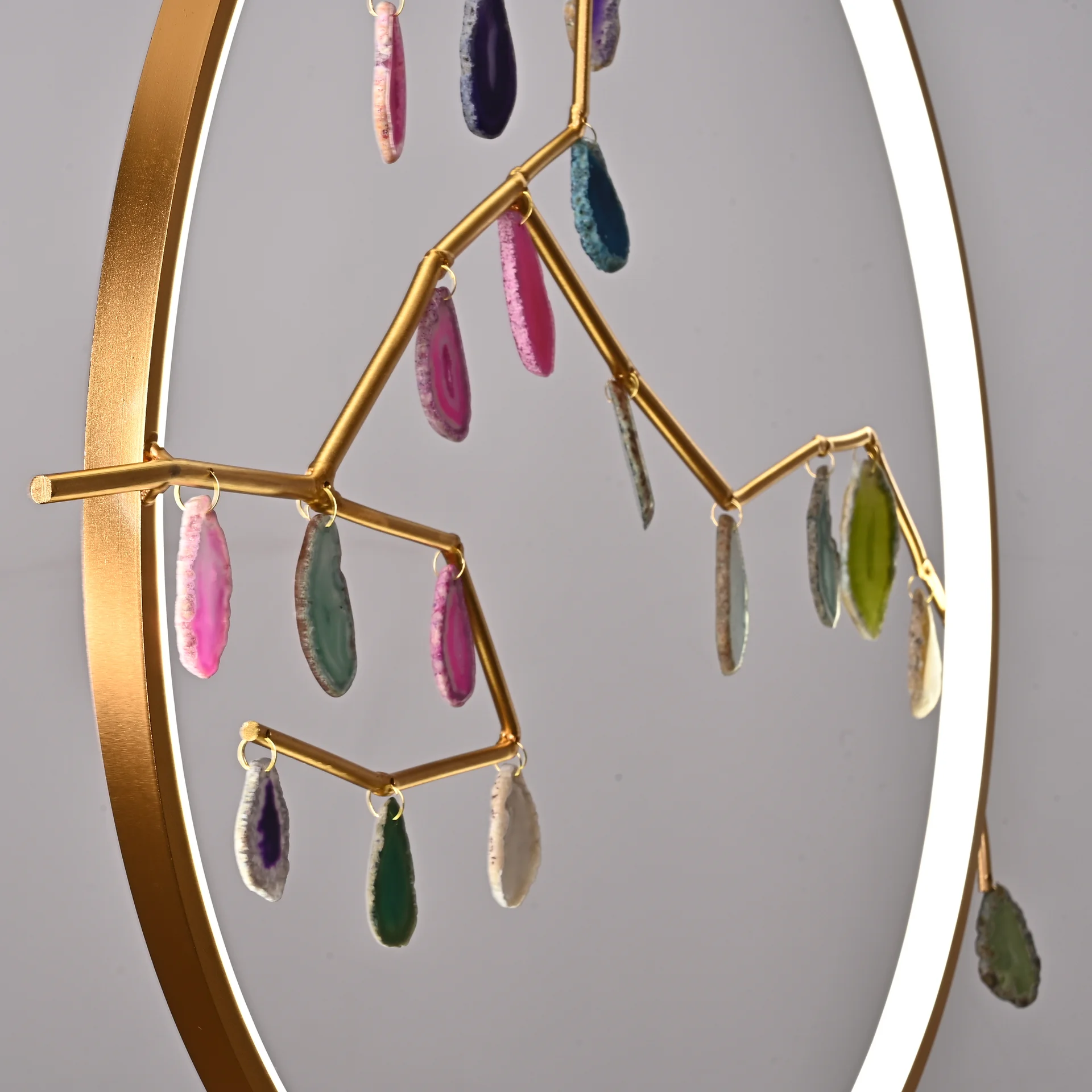 Подвесной светильник AGATE 10 multicolour D60 - миниатюра 29