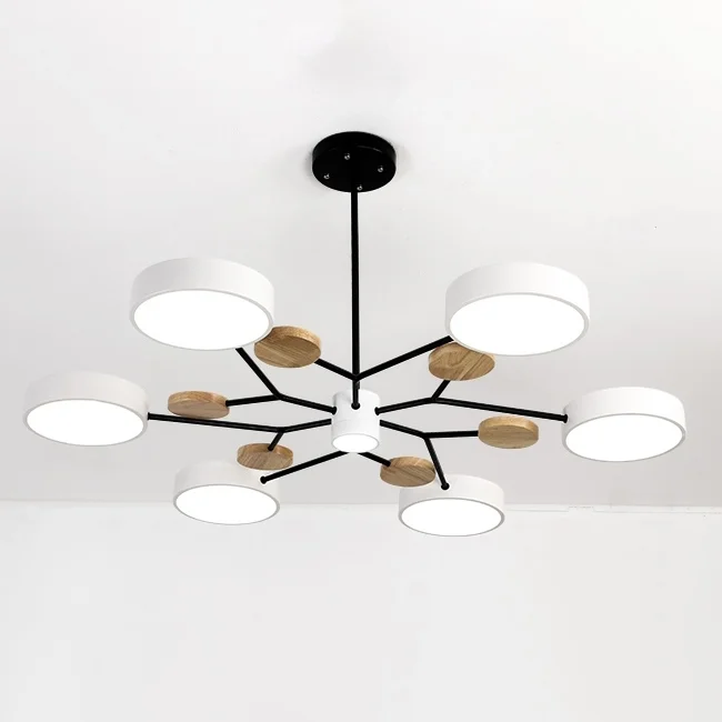 Люстра на штанге MEADE 7 lamps White - изображение 1