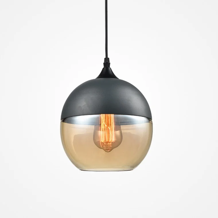 Подвесной светильник NORD C D20 Black/Amber - изображение 1